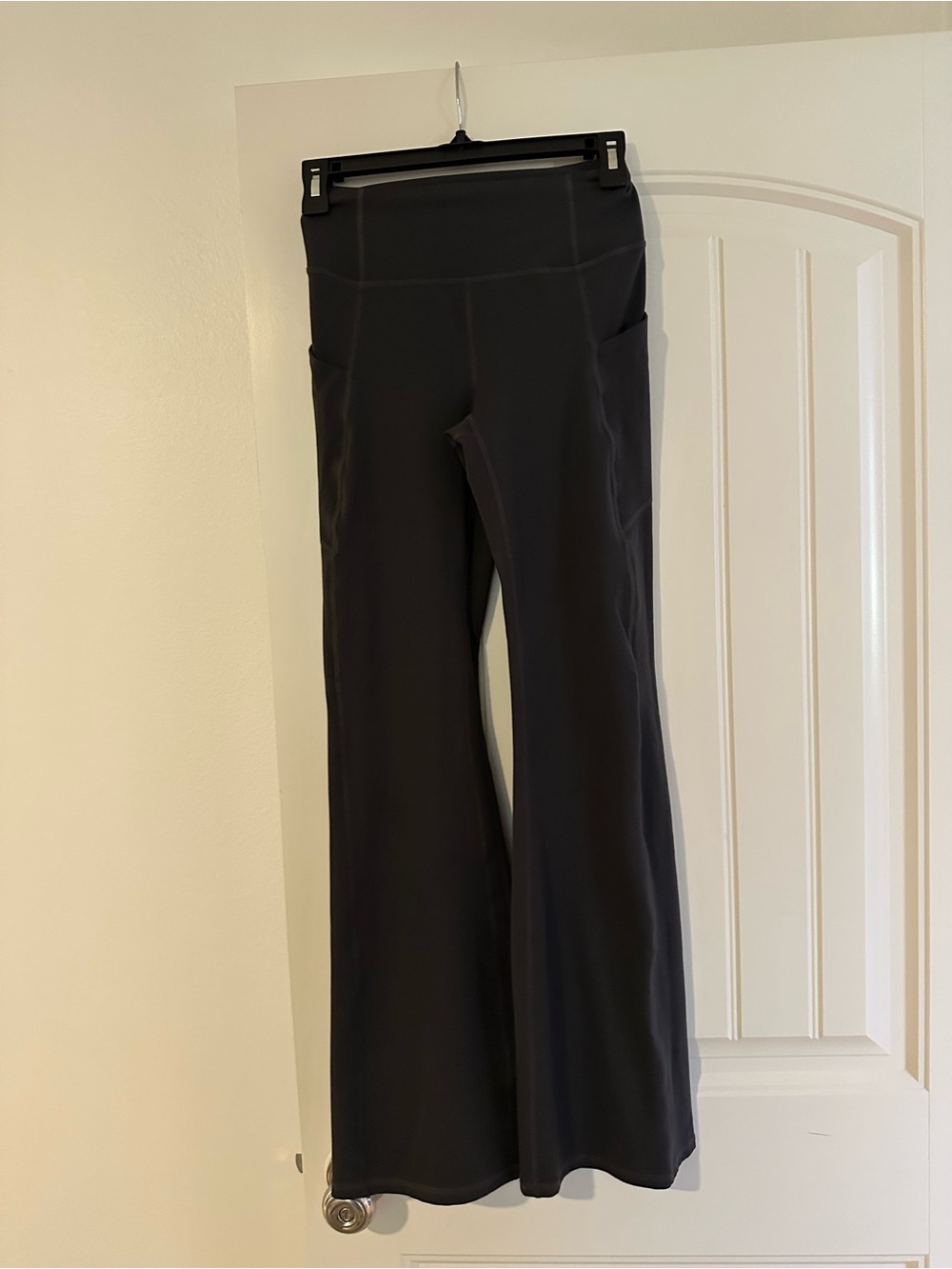 Fabletics Black Wide-Leg High-Rise Active Pants